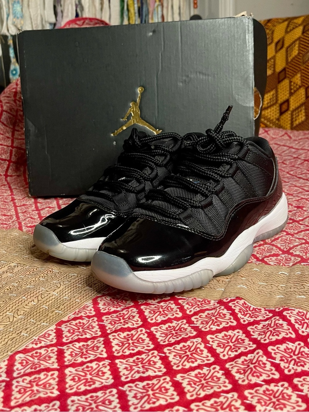 Air Jordan 11 Retro Low "Space Jam" Unisex Youth 5/Women’s 6.5/Mens 5 - Picture 6 of 10